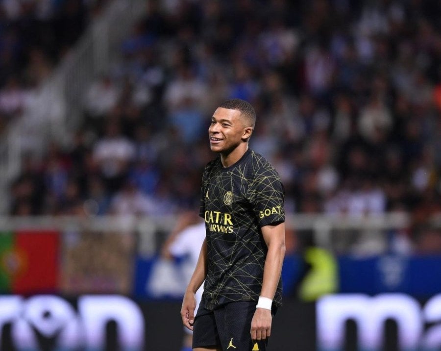 Kylian Mbappé en el PSG