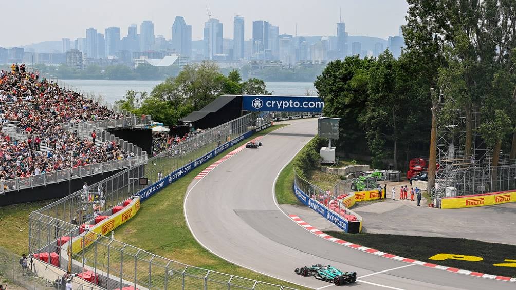 El GP de Canadá tuvo a marmotas como inusuales invitados