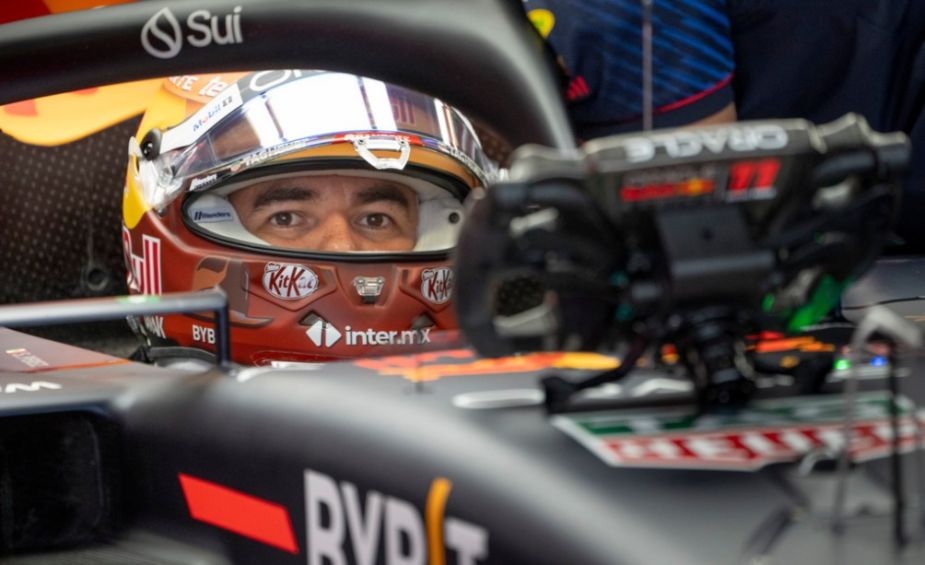 'Checo' Pérez durante la Práctica 3 del GP de Canadá