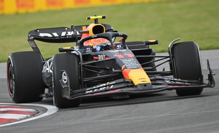 Checo Pérez en el GP de Canadá