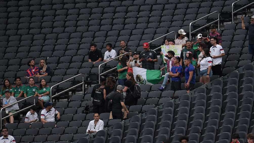 La gente castigó al Tri no yendo al estadio