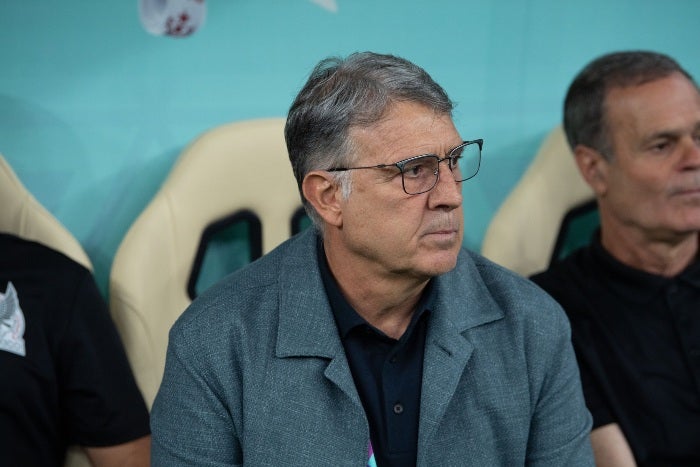 Tata Martino durante el Mundial