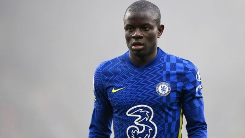 N'Golo jugando para el Chelsea 