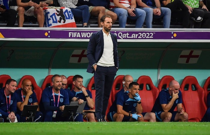 Southgate durante el Mundial de Qatar