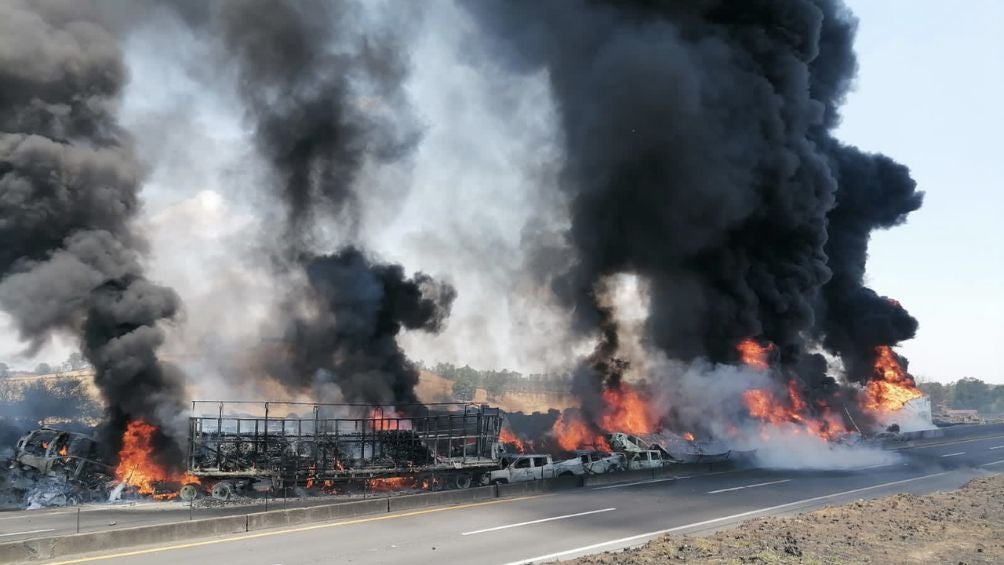 Así luce la zona donde ocurrió el incidente