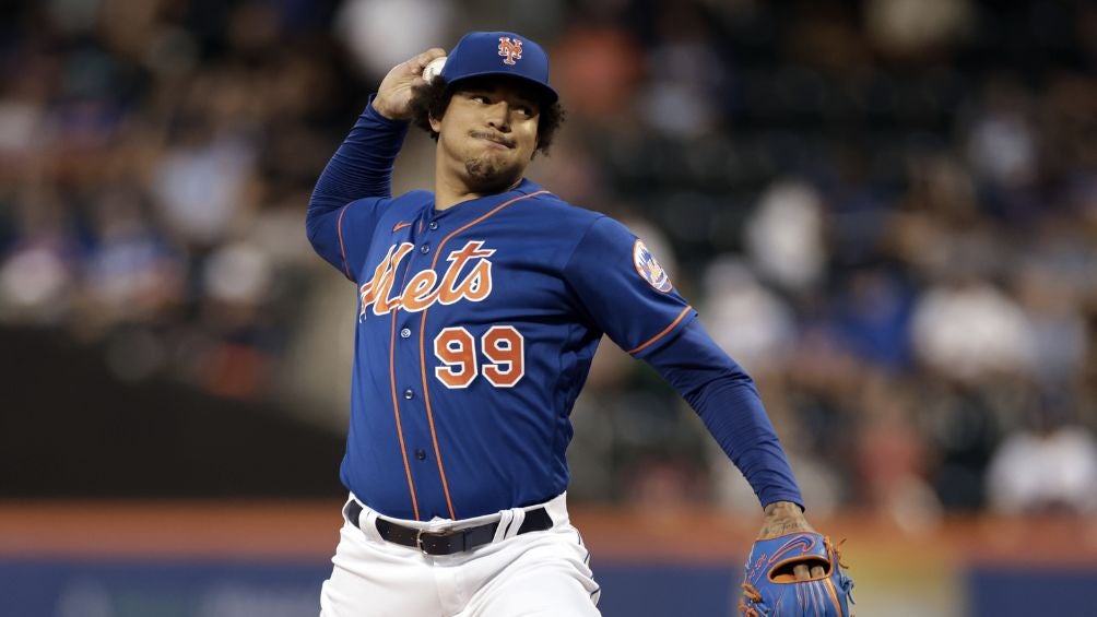 El mexicano en su etapa con los Mets de NY