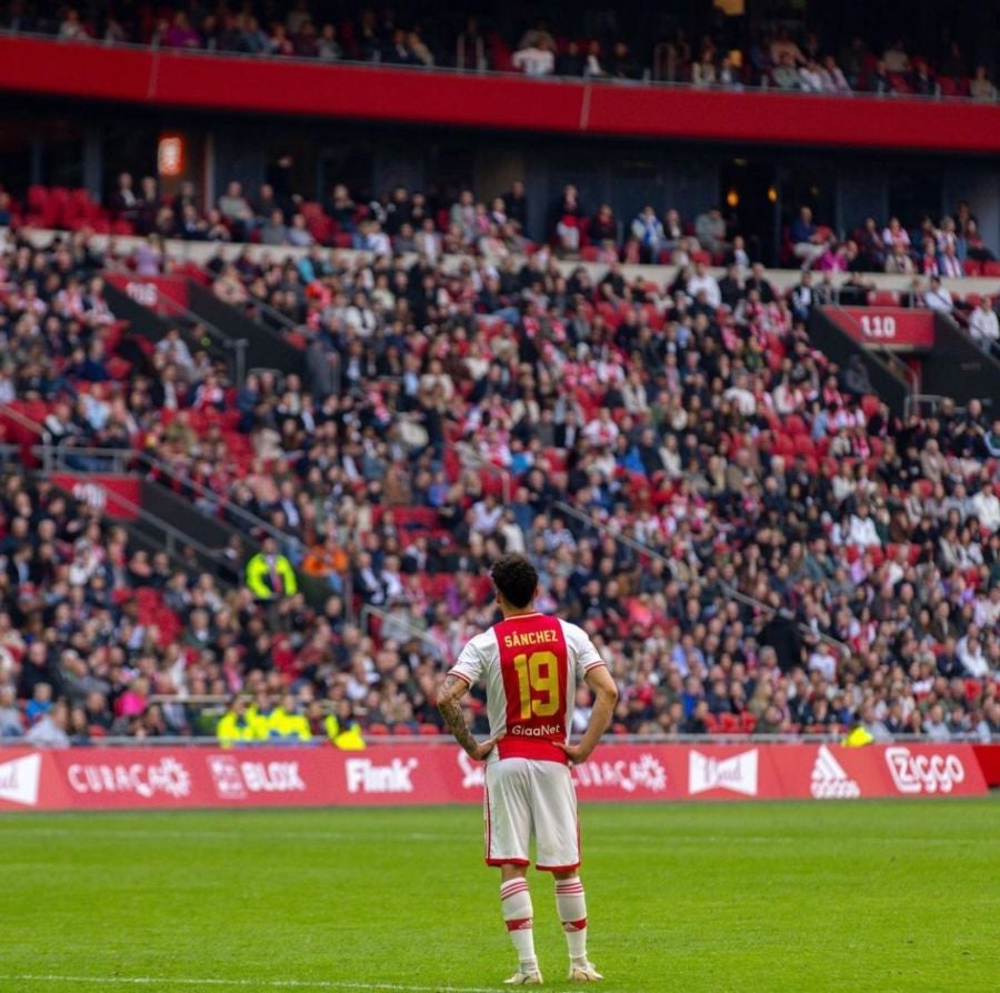 Jorge Sánchez no rindió lo esperado por el Ajax