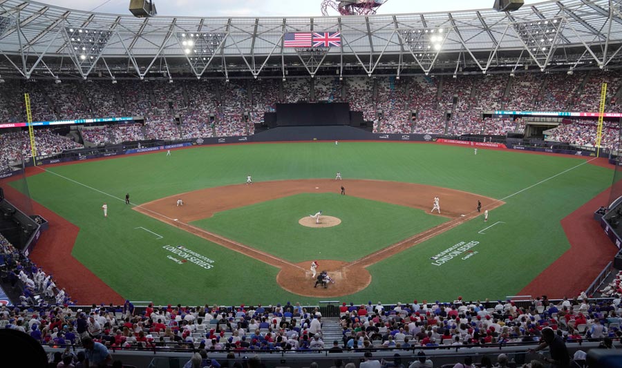 El estadio del West Ham lució espectacular