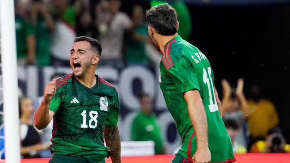 Chávez marcó el cuarto gol