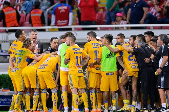 Tigres reunidos en la final del Clausura 2023