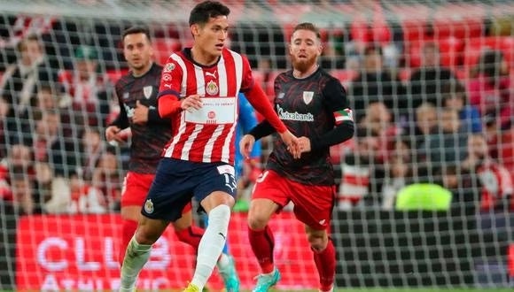 Chivas perdió la Ida 2-0 en San Mamés