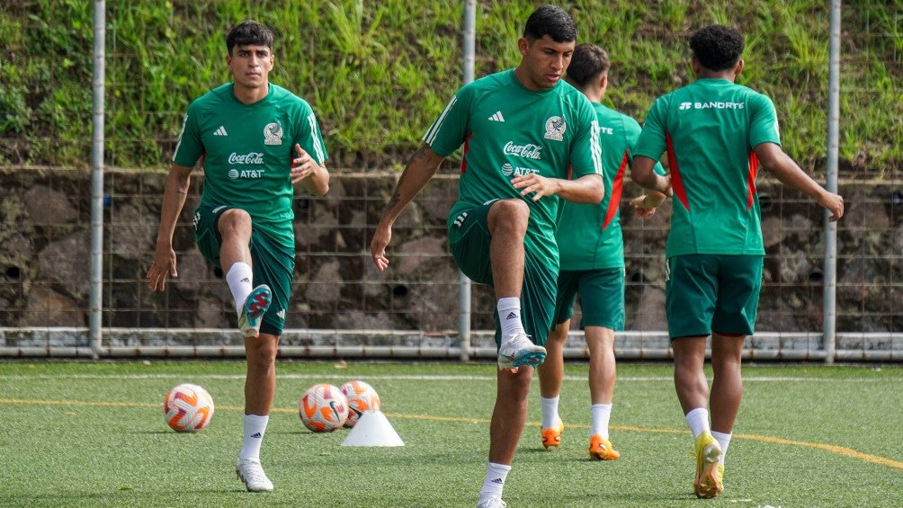 Tri Sub 23 previo a su inicio en los JCC 2023