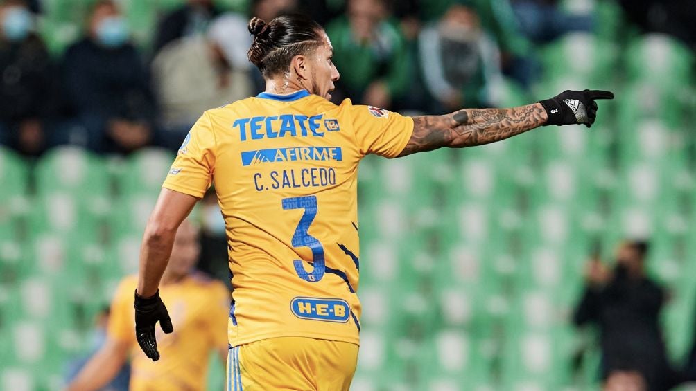 Salcedo en su etapa con los Tigres