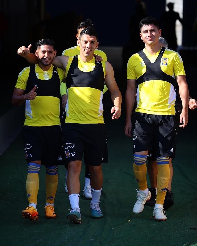 Entrenamiento de los Tigres 