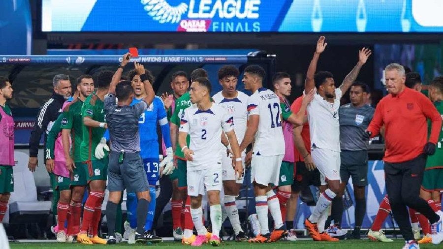 Pelea entre Selección Mexicana y Estadounidense en la Nations League