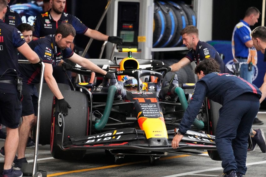 Checo Pérez en el GP de Austria