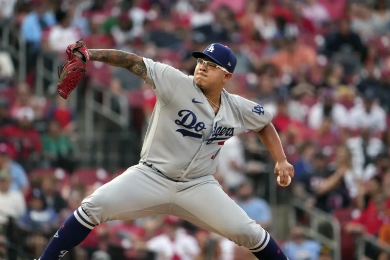 Urías viendo acción con los Dodgers 