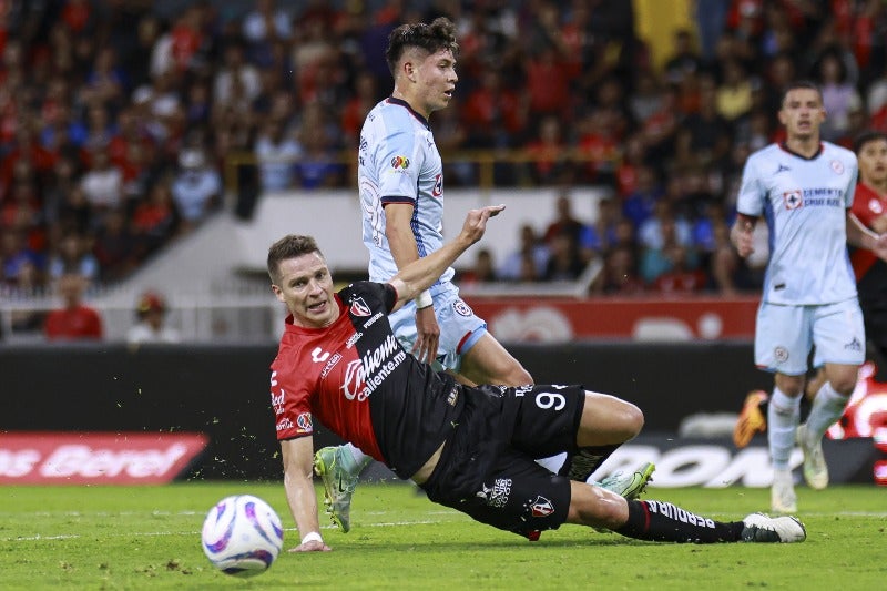 Julio Cesar Furch durante el partido Atlas vs Cruz Azul