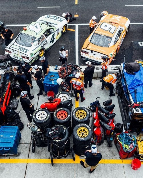 Todo listo para la carrera en Chicago 