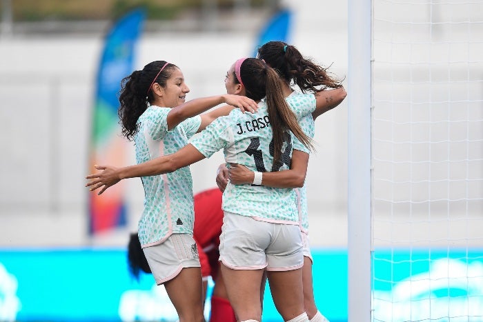 México celebra un gol