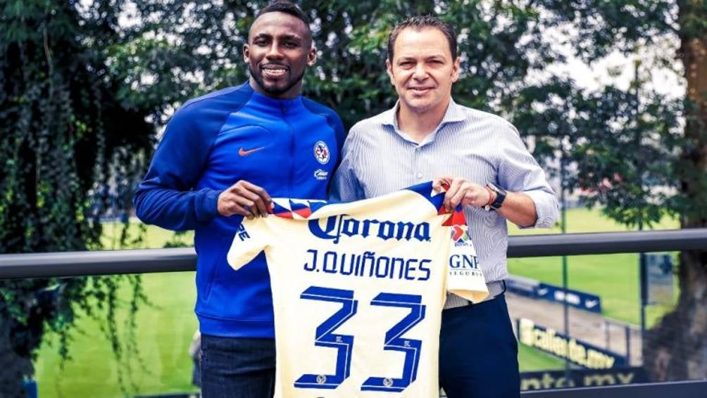 Julián Quiñones usará el 33 en América