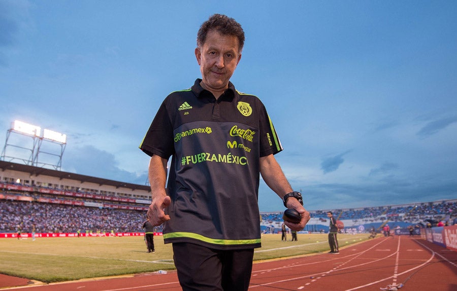 Osorio en el Estadio Olímpico Metropolitano