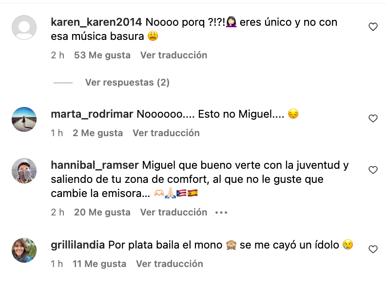 Muchos fans no le perdonaron a Bosé incursionar en el reguetón.