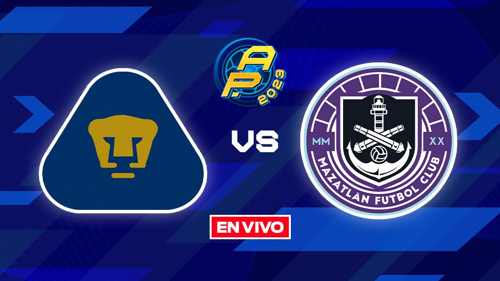 Pumas vs Mazatlán FC Liga MX EN VIVO Jornada 2 Apertura 2023