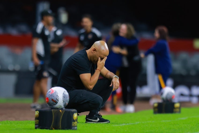 Villacampa en el América vs Tigres