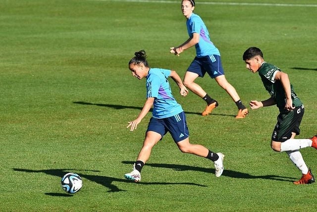 Entrenamiento de la Selección de Argentina femenil