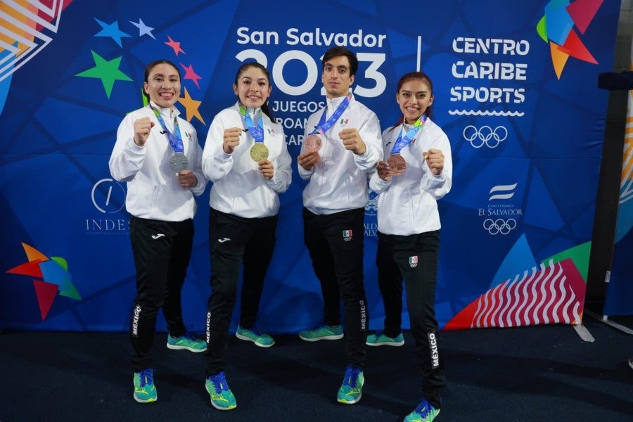 Medallistas mexicanos en karate