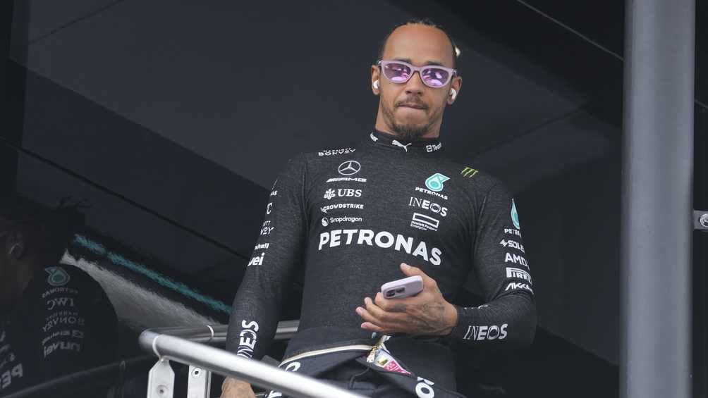 Lewis está compitiendo en Silverstone