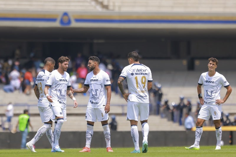 Pumas tras el partido contra Mazatlán