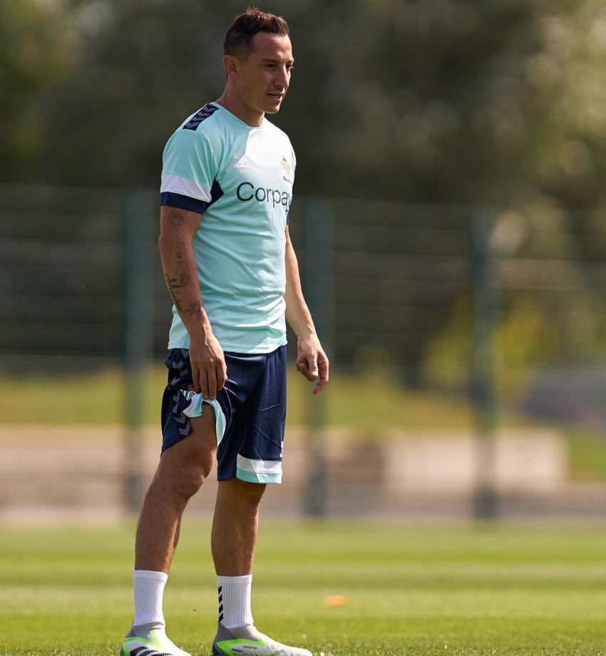 Guardado en pretemporada con el Betis