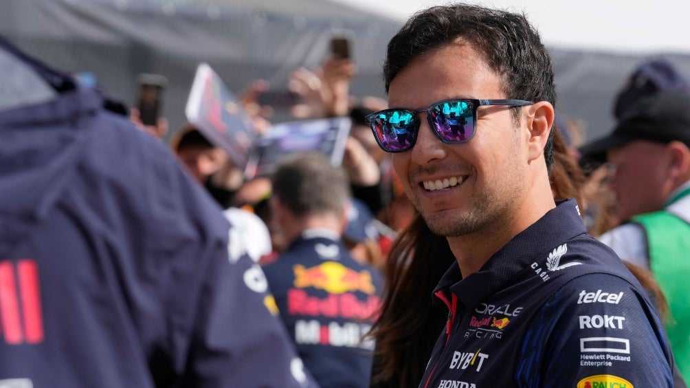 Checo Pérez en Silverstone