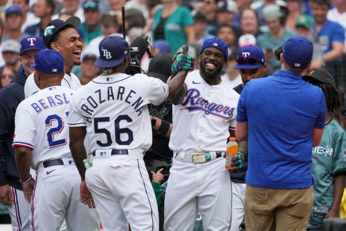 Randy Arozarena en el Home Run Derby