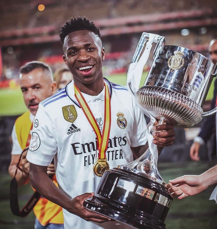 Vinicius vive gran momento con el Madrid 