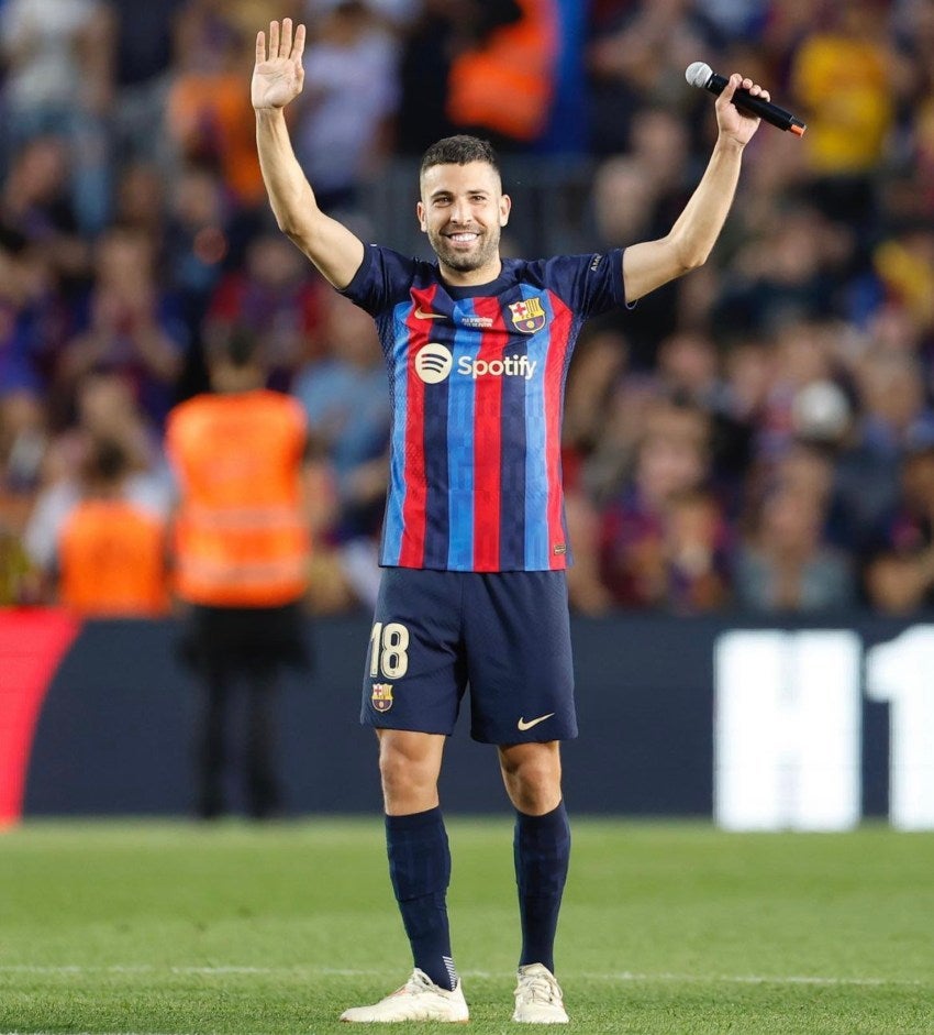 Jordi Alba multicampeón con el Barcelona