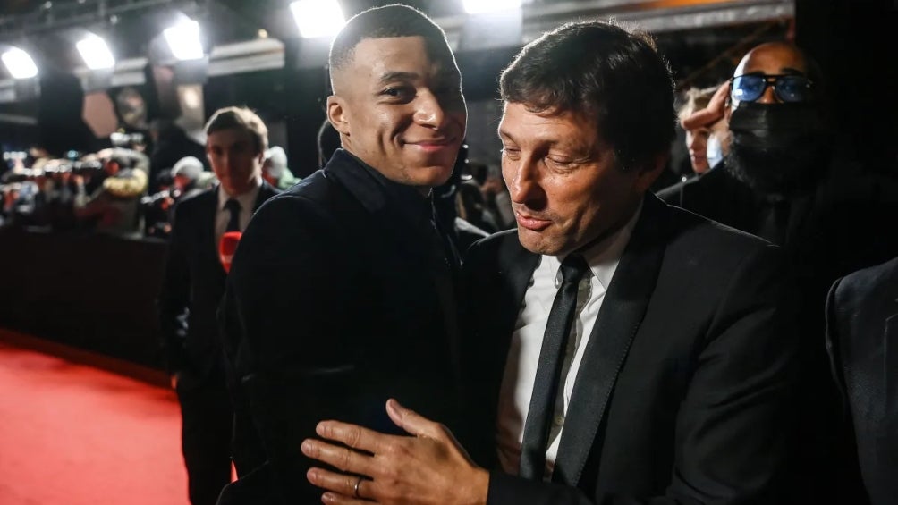 Leonardo y Mbappé en un evento del PSG