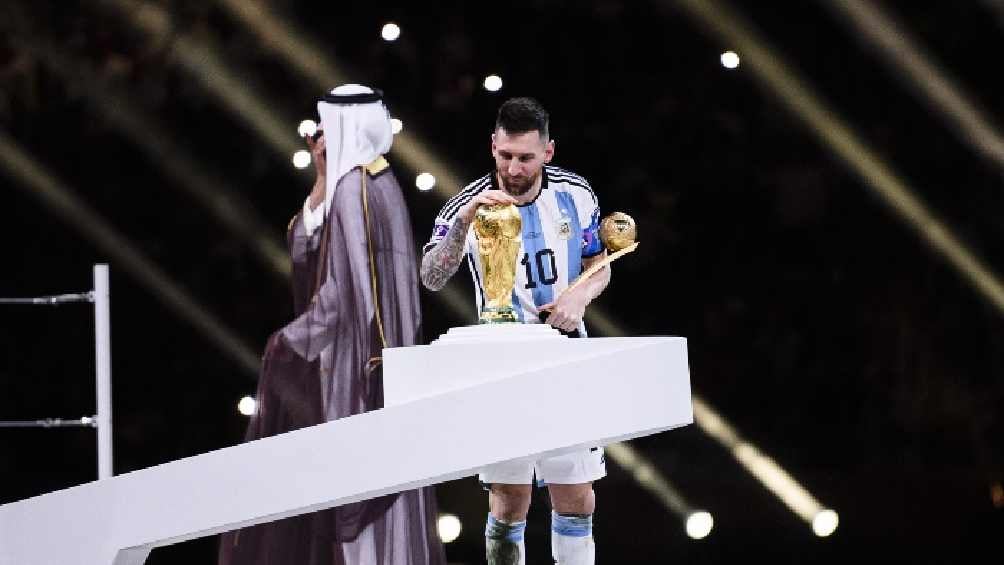 Messi fue inmortalizado nuevamente