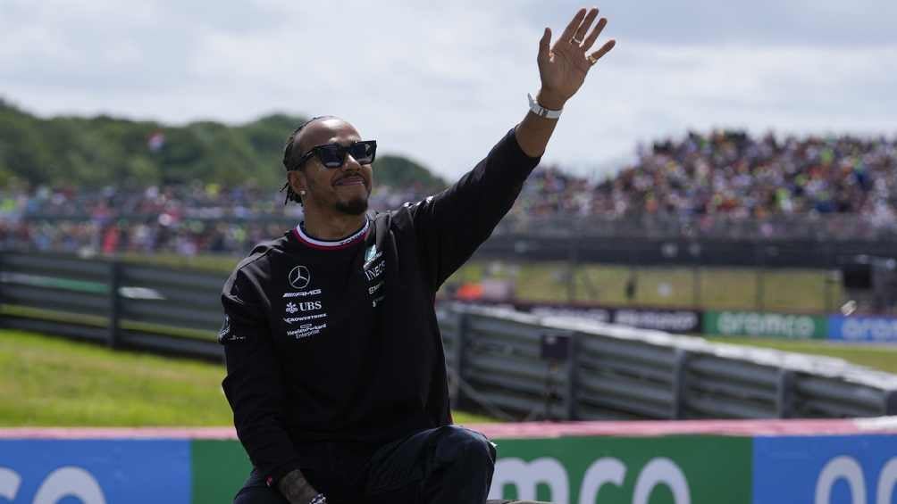 Hamilton no salió con la colombiana