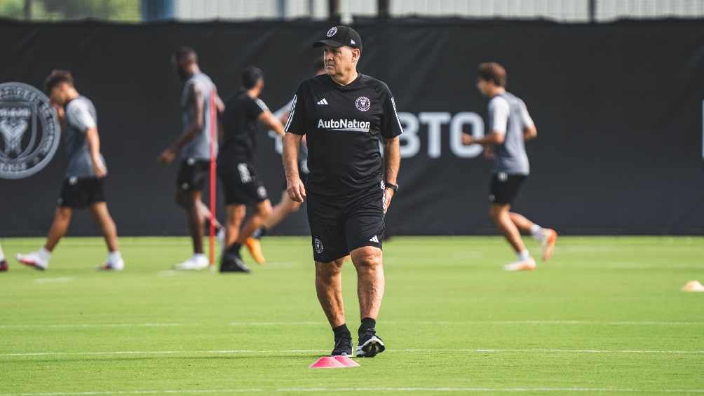 Tata Martino ya dirigió su primer entrenamiento con Inter de Miami, aún sin Messi 