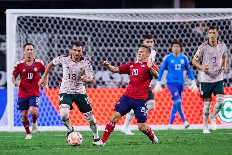 Luis Chávez contra la Selección de Costa Rica 