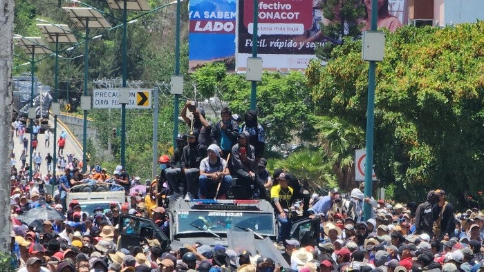 Bloqueos en Chilpancingo