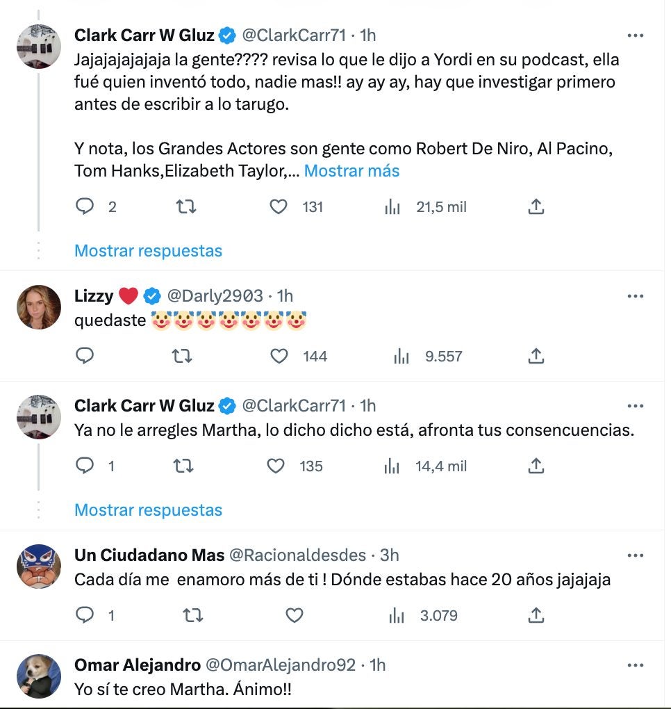 La aclaración de la actriz generó todo tipo de reacciones.