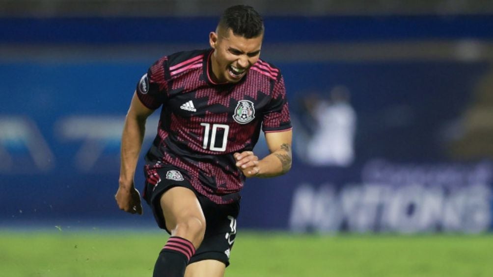 Pineda con la Selección Mexicana