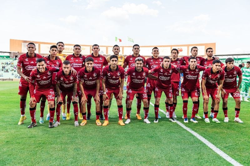 Atlas previo a su partido frente al Santos Laguna 