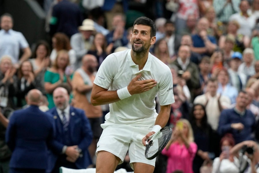 Djokovic venció 3-0 en la Semifinal a Jannik Sinner