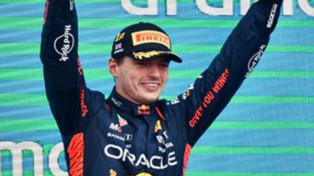 Max Verstappen ganando el GP de Gran Bretaña