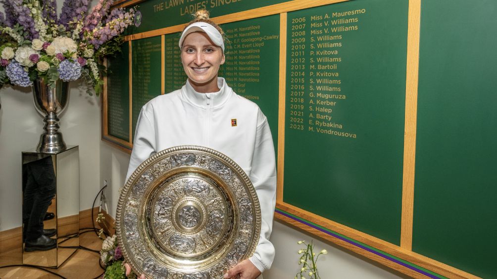 Vondrousova ganó su primer Grand Slam en su carrera